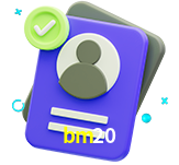 Tornar-se um membro do bm20 é muito simples